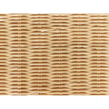 Stolik kawowy ogrodowy LIVADEIA 60 cm 96 cm Rattan Naturalny