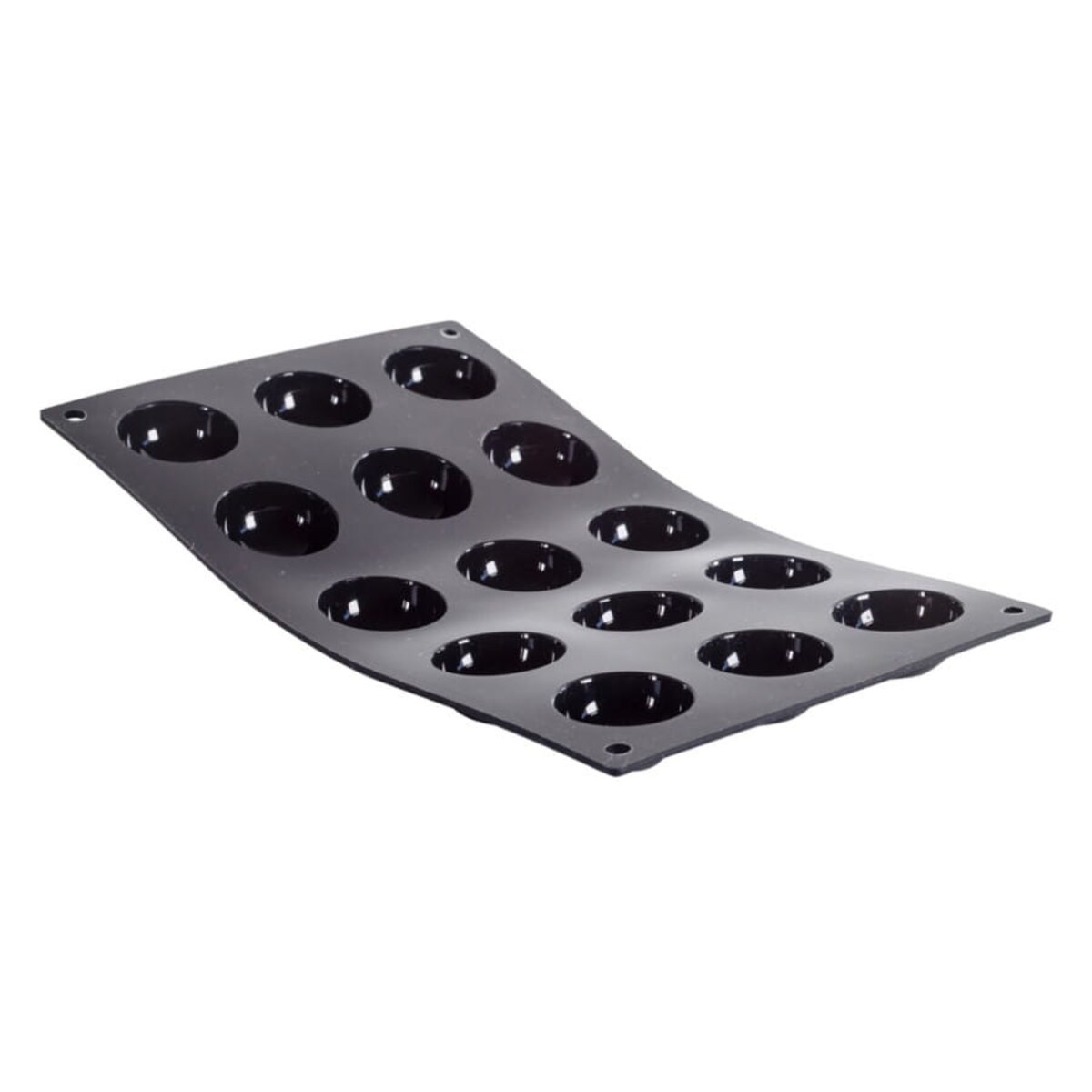 De Buyer Silikonowa mata Moul’Flex do ciastek - półkul