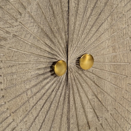 vidaXL Szafka, 55x30x76 cm, lite drewno mango i żelazo