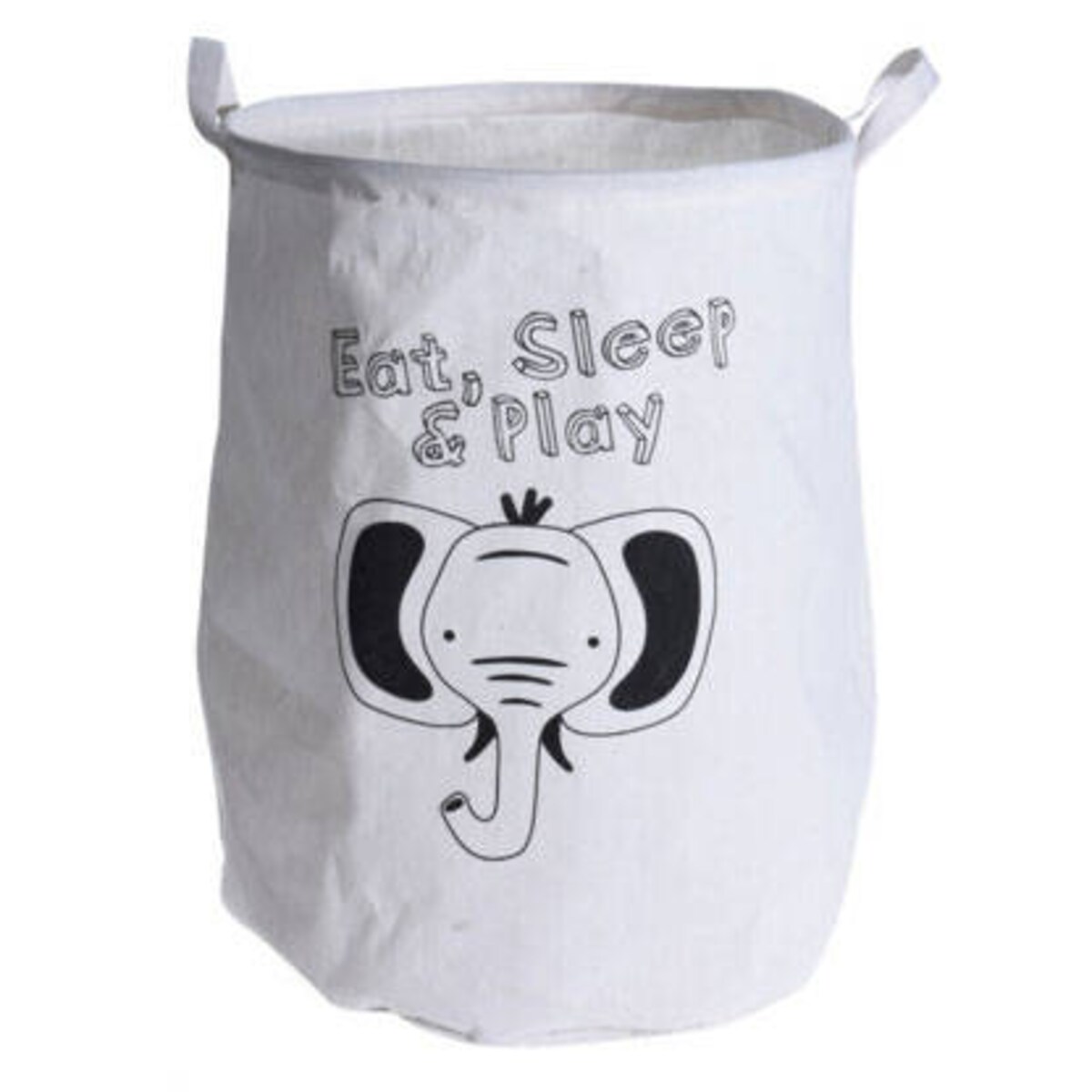 Kosz na zabawki SAFARI, z dwoma uchwytami, Ø 40 cm