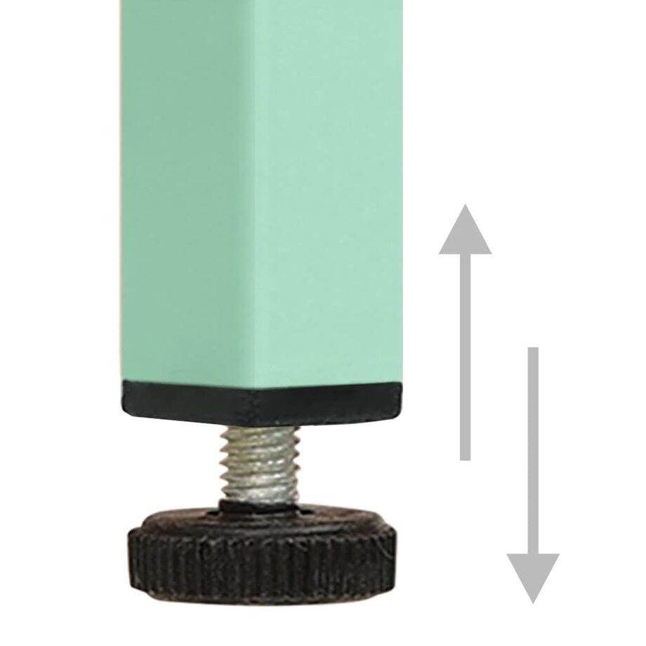 vidaXL Szafka, miętowa, 80x35x101,5 cm, stalowa