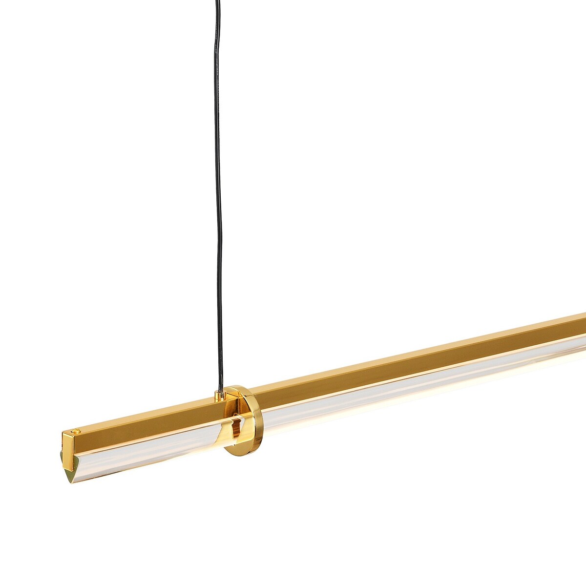 Lampa wisząca LOVELY LED złota 120 cm