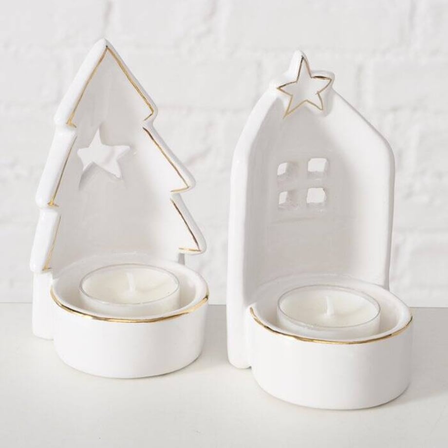 Ceramiczny świecznik na tealight VILLE