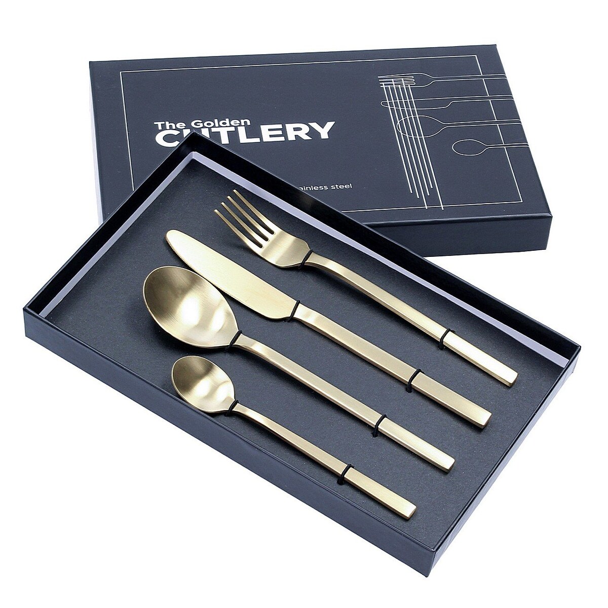 Sztućce Metro Gold 4szt.