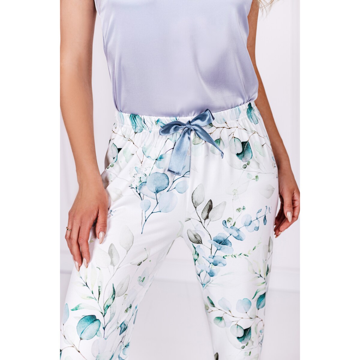 Piżama Camila Silver-Off White, XL