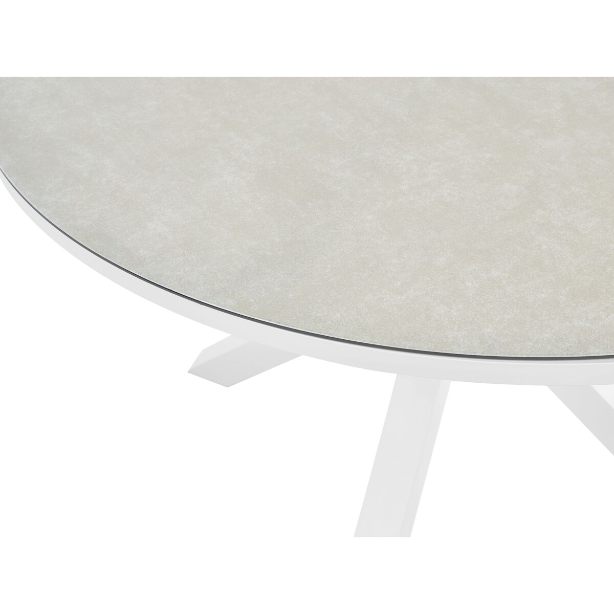 Zestaw jadalniany dla 4 osób Szkło Beżowoszary MALETTO/COSOLETO