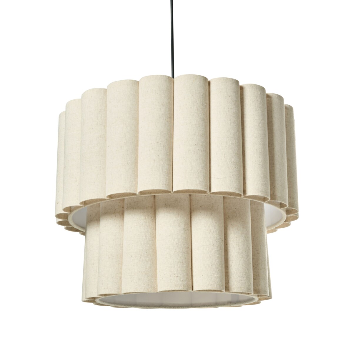 Lampa wisząca BELESSA Jasnobeżowy