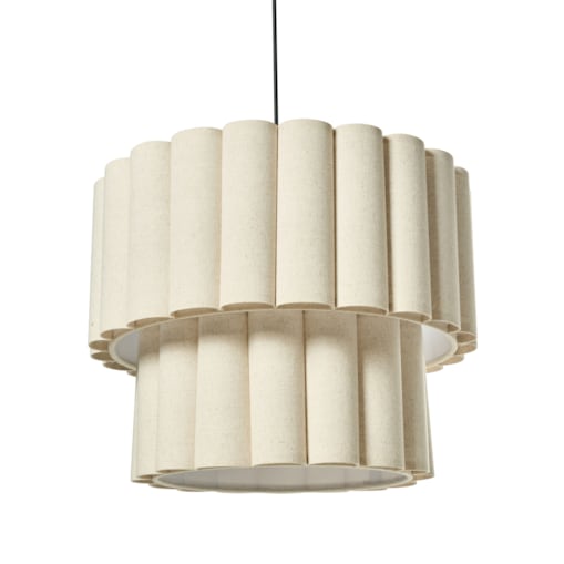 Lampa wisząca BELESSA Jasnobeżowy