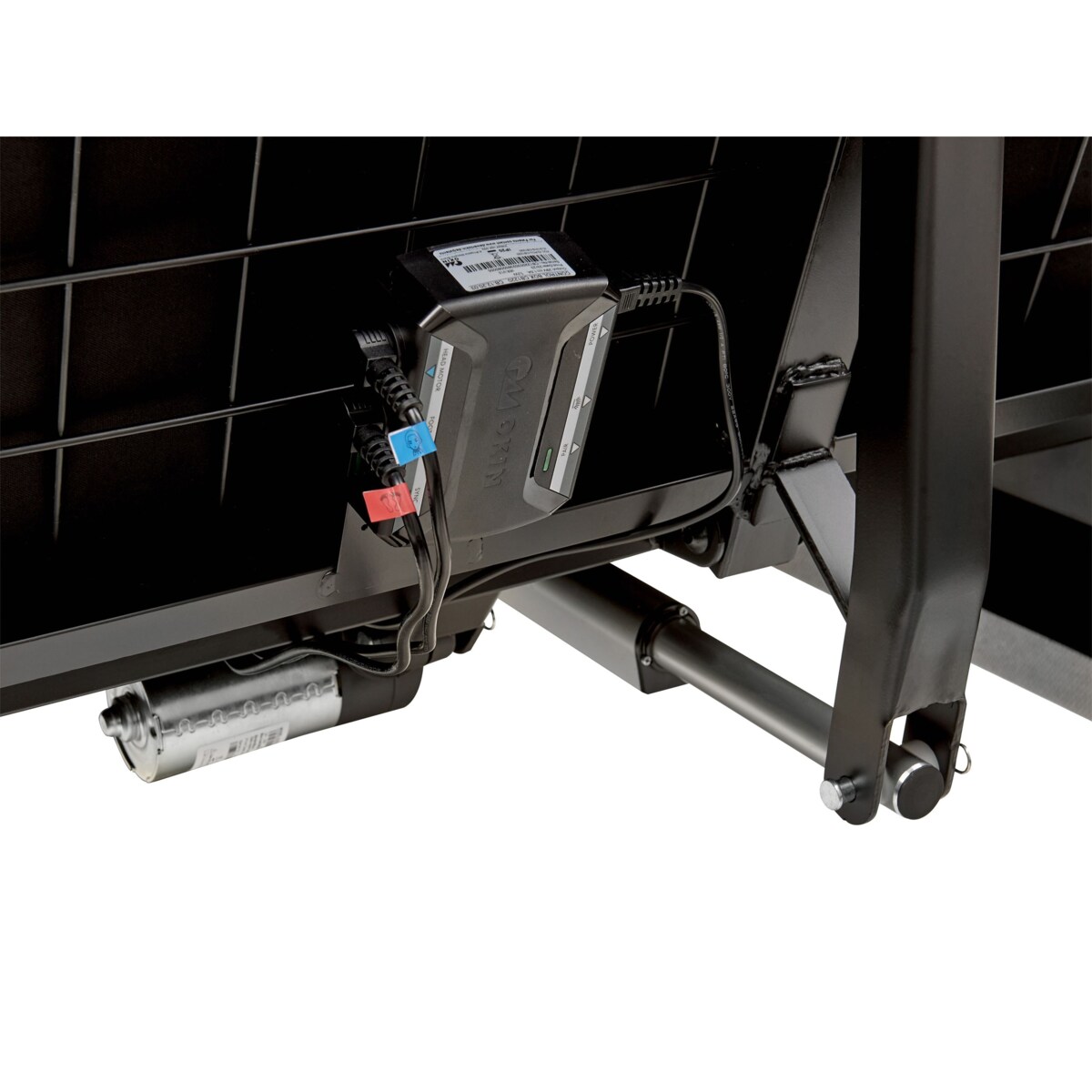 Łóżko regulowane DUKE II 90 x 200 cm Ciemnoszary