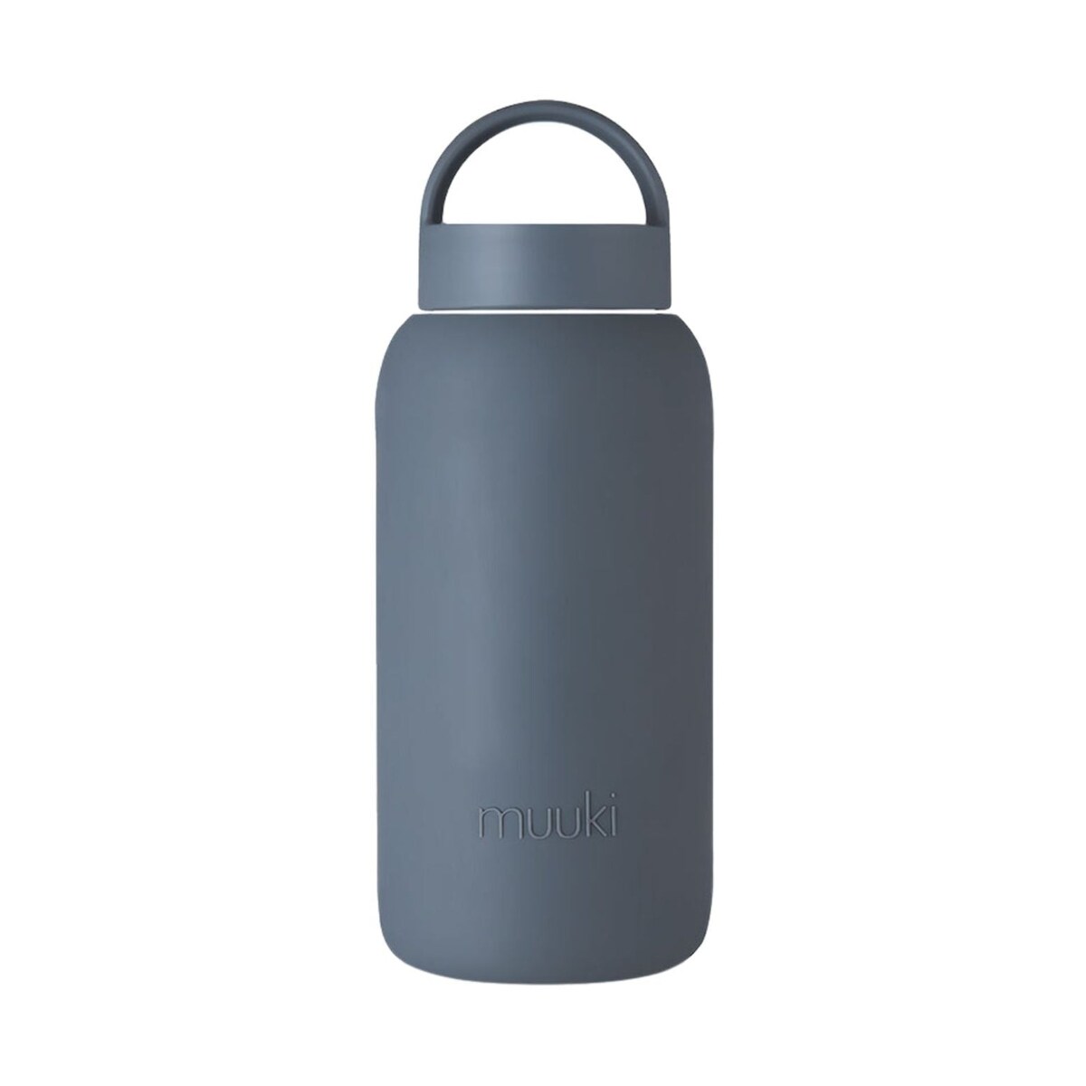 MUUKI DAILY BOTTLE szklana butelka na wodę 720 ml, Smoke Grey