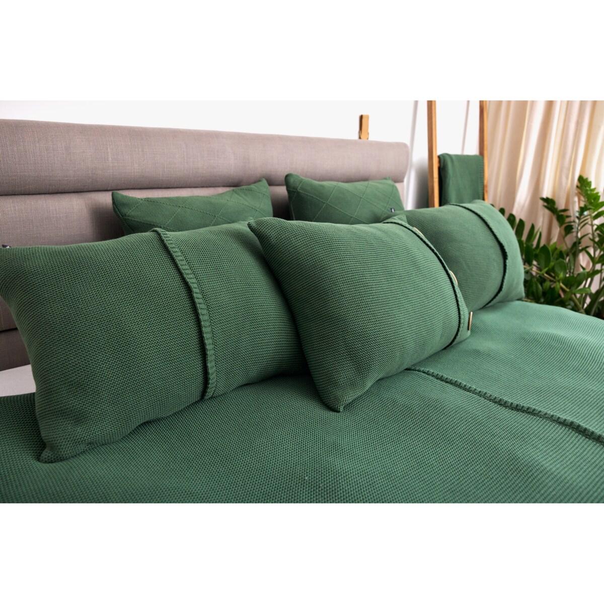 Narzuta klasyczna zielona