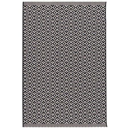 Dywan Modern Geometric black/beige 120x170cm, 120 x 170 cm