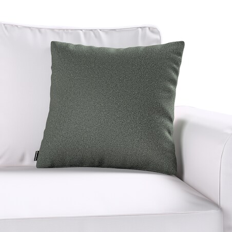 Poszewka Kinga na poduszkę 50x50 ciemno szara bukla