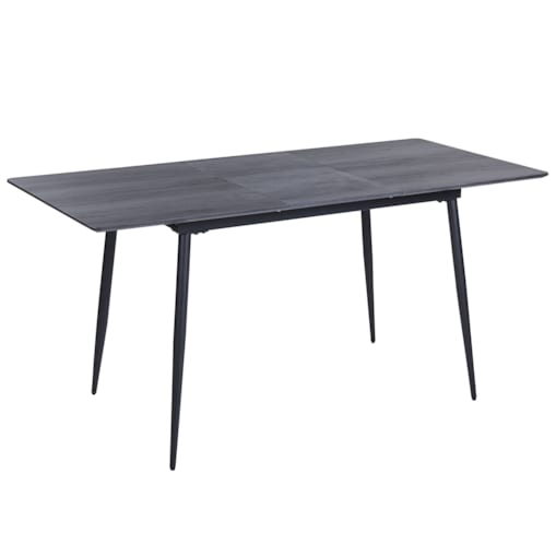 Stół do jadalni rozkładany 120/160 x 80 cm szary GELANDA