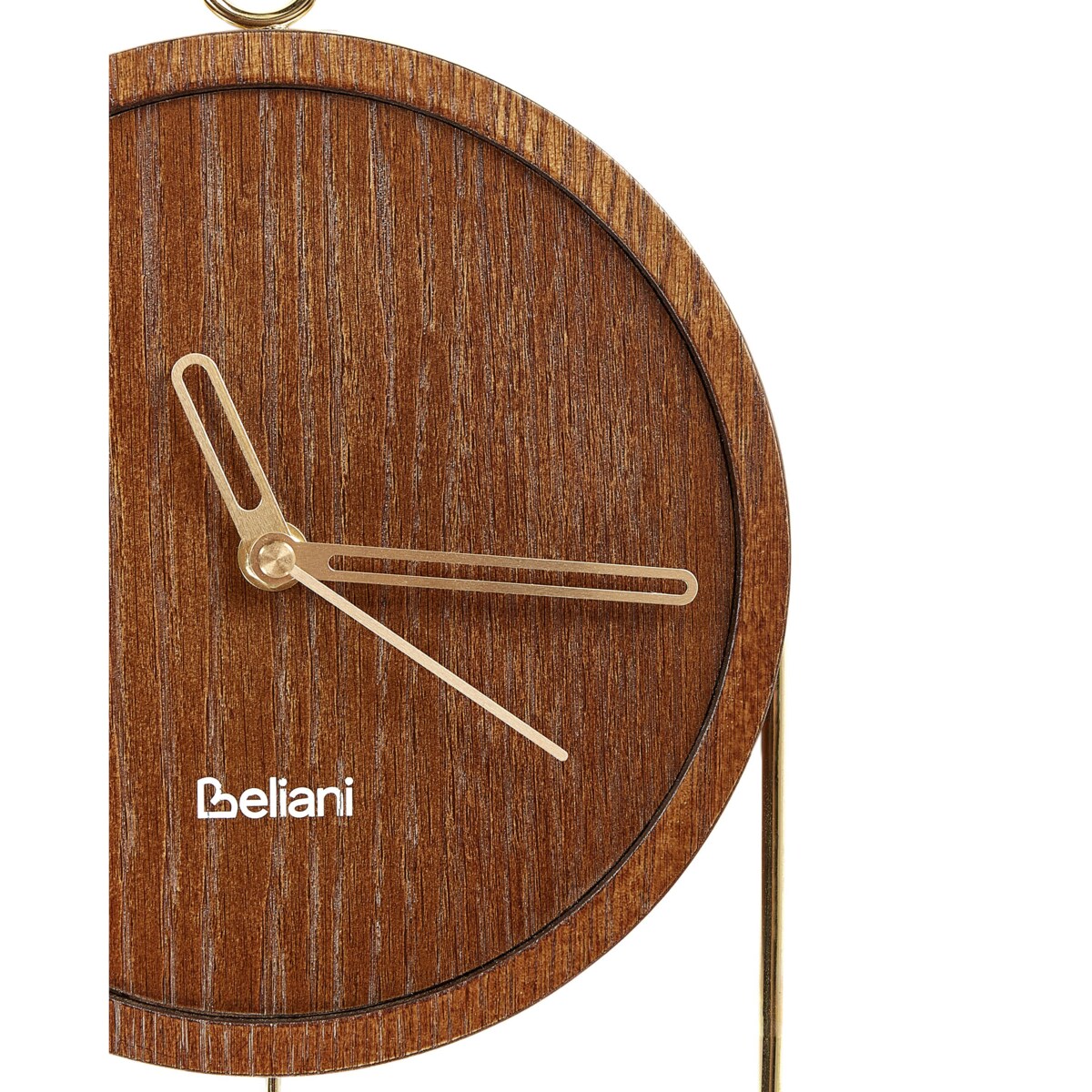 Zegar ścienny SIERRE MDF Ciemne drewno