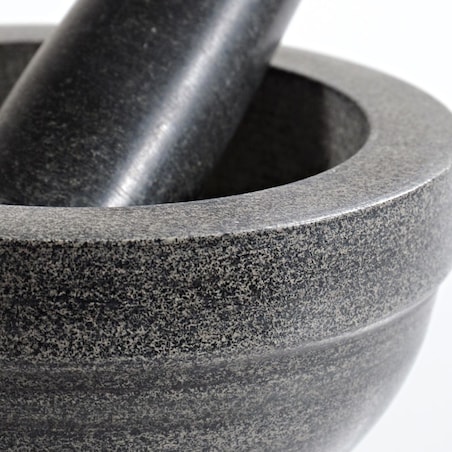 Solidny moździerz z tłuczkiem z granitu, KESPER