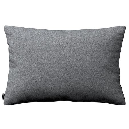 Poszewka Kinga na poduszkę prostokątną 60x40 ciemno szary melanż