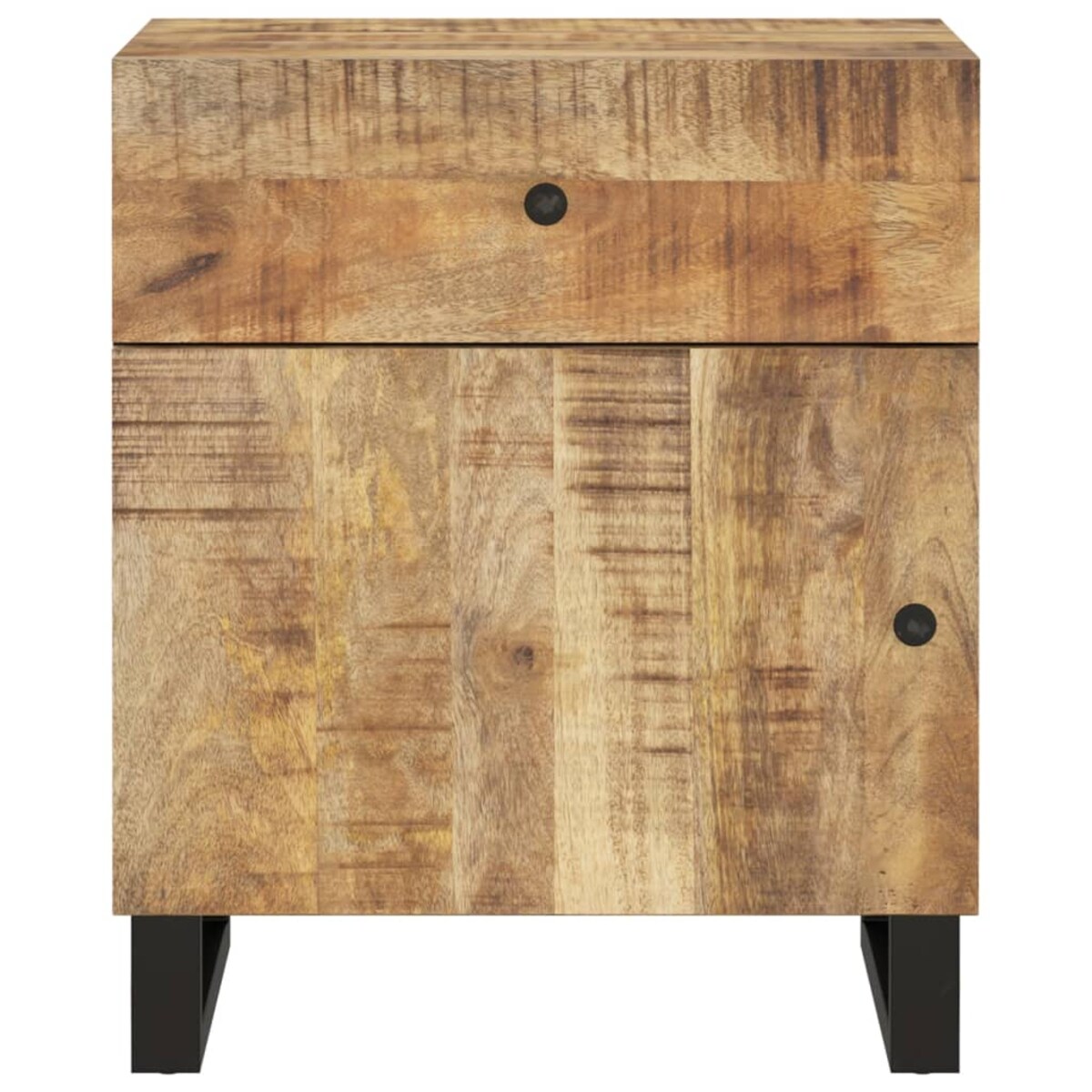vidaXL Szafka nocna, 50x33x60 cm, lite drewno mango