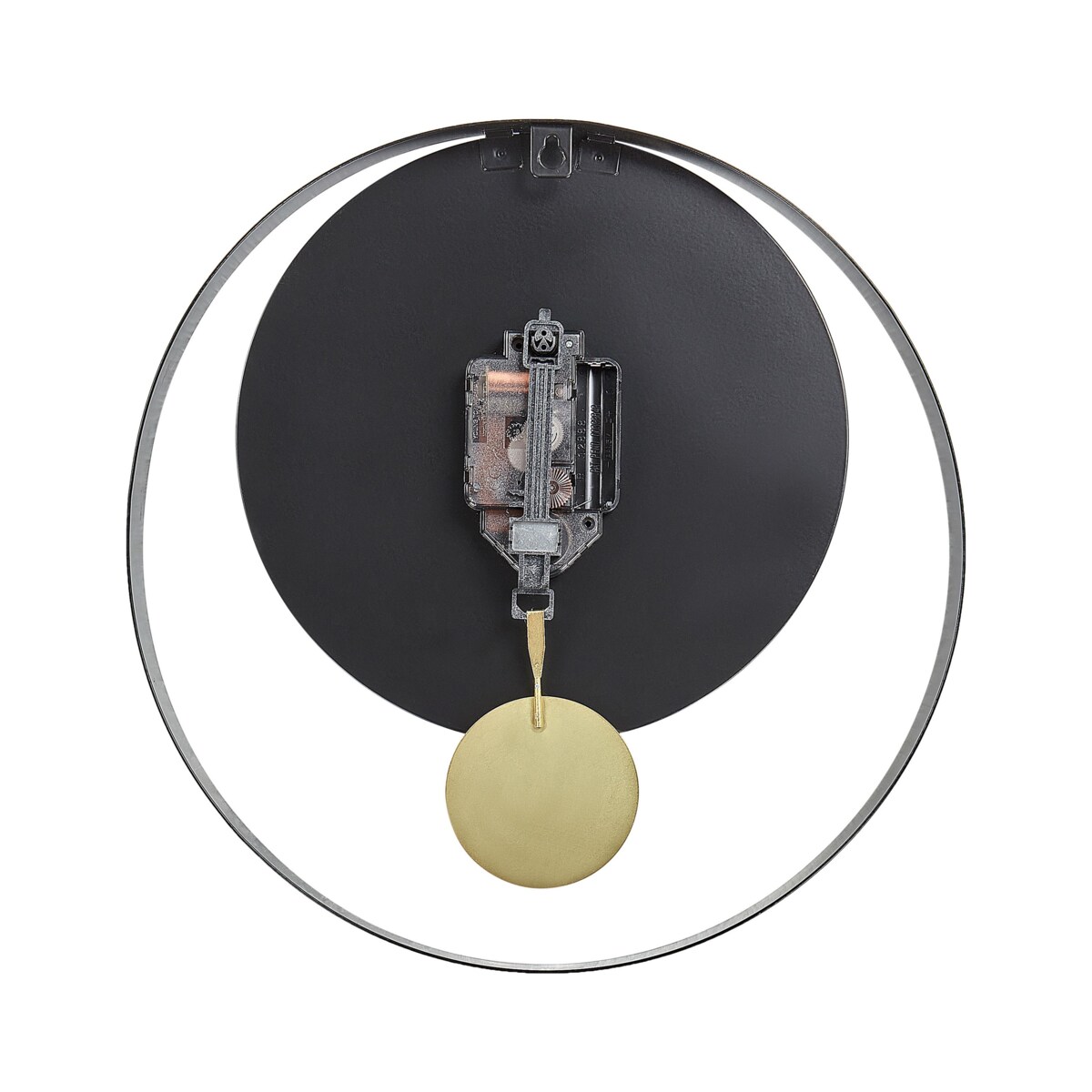 Zegar ścienny MAGLAND Stal Czarny