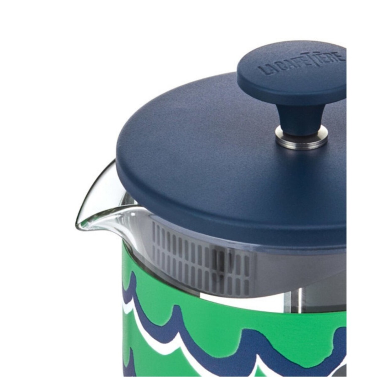 Zaparzacz do Kawy Typu French Press Pisa na 8 filiżanek, Cyan Tides