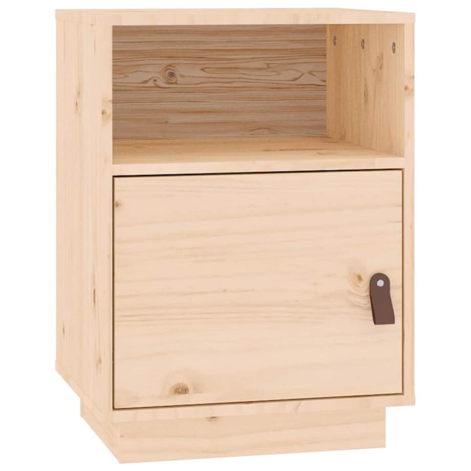 vidaXL Szafki nocne, 2 szt., 40x34x55 cm, lite drewno sosnowe