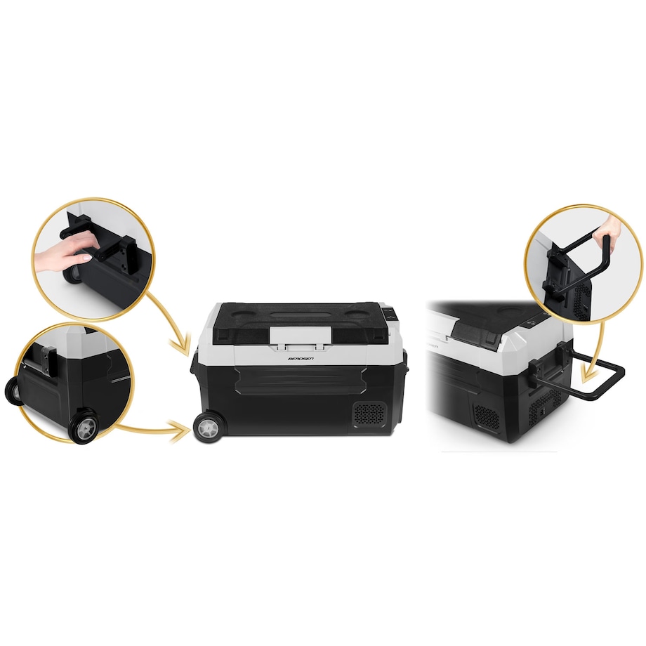 Lodówka kompresorowa turystyczna Berdsen Icemax 400 samochodowa zamrażarka 32L