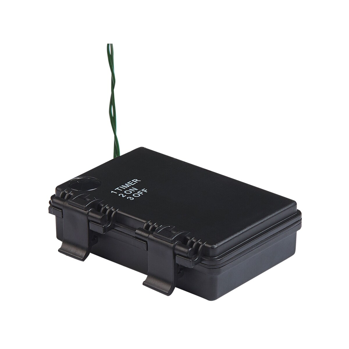 Ośnieżona świąteczna girlanda LED 180 cm zielona WAPTA