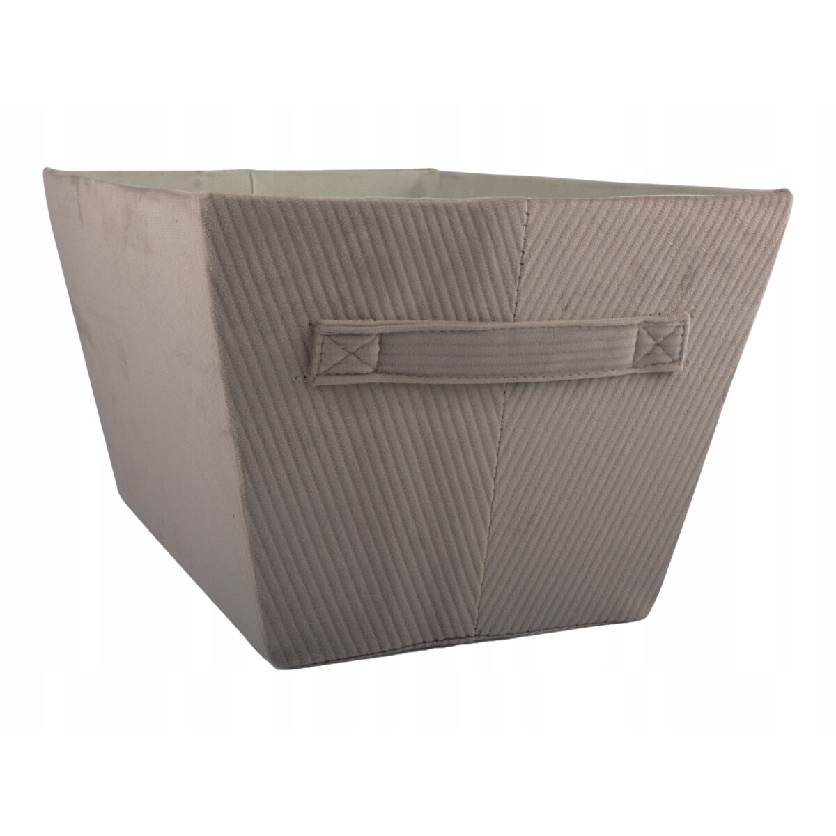 PUDEŁKO organizer na drobiazgi SZARE 34x26cm