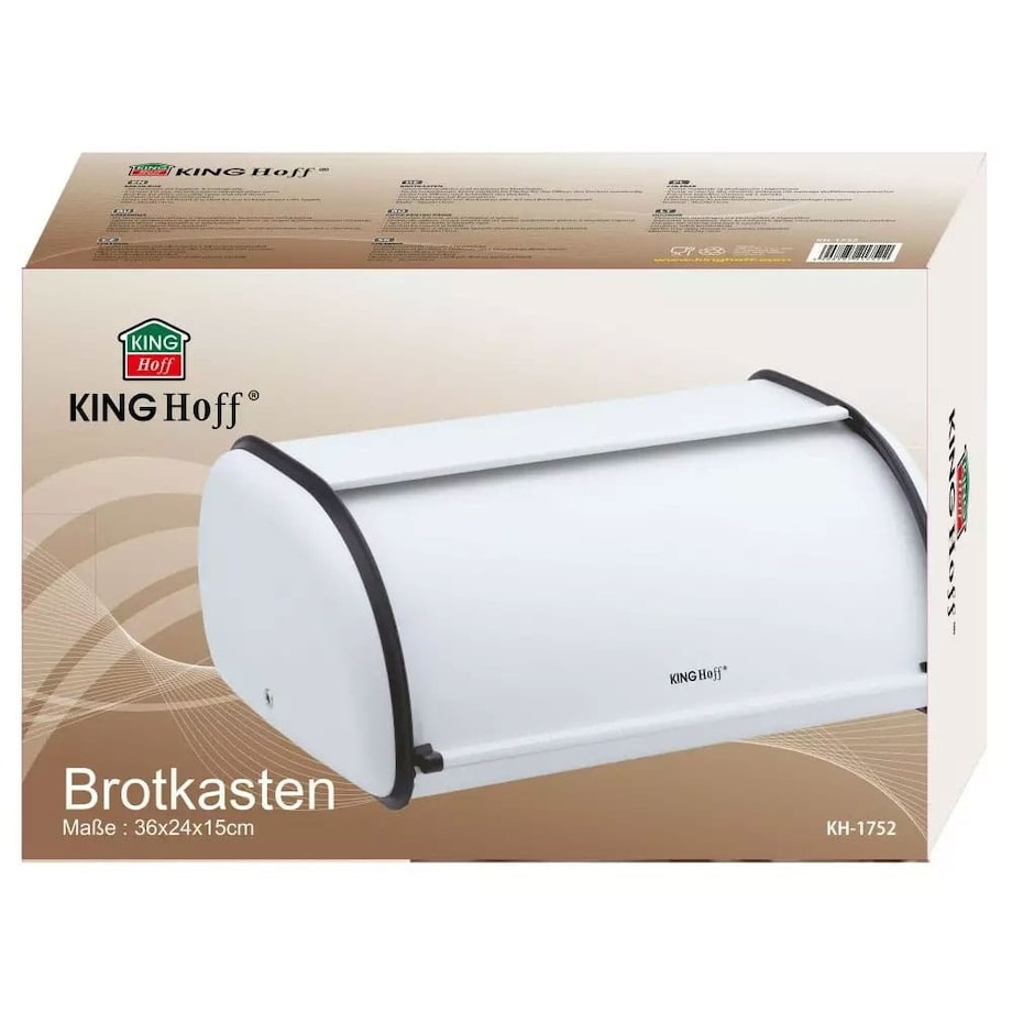 Kinghoff chlebak stalowy 42769