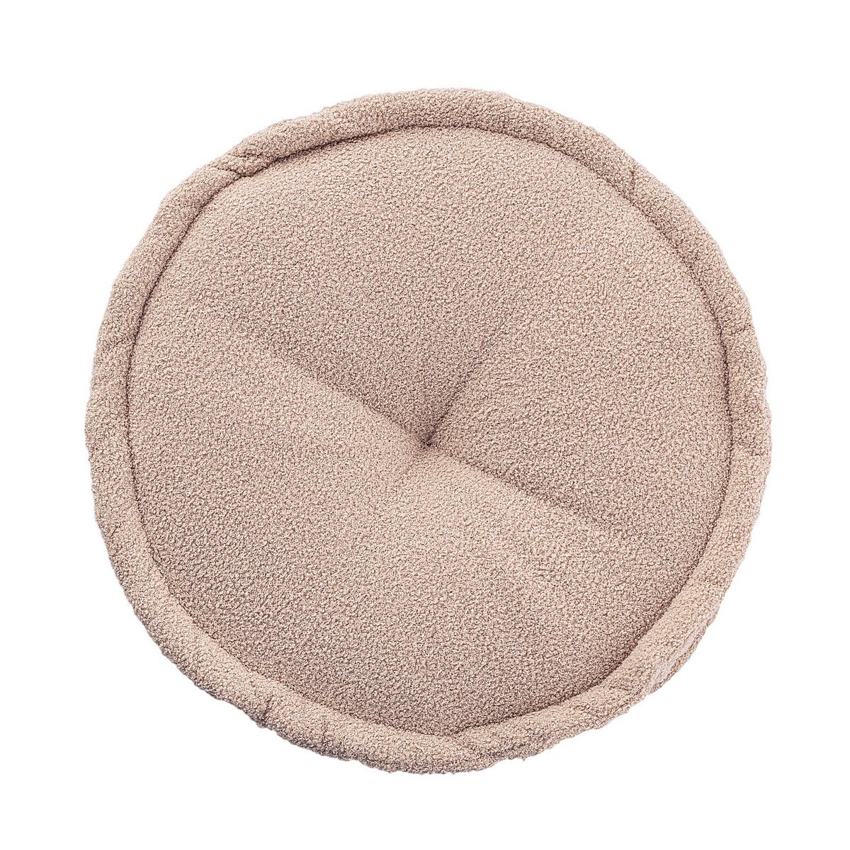 Puf francuski, różowy, 50x13cm, Boucle