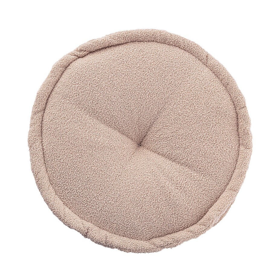 Puf francuski, różowy, 50x13cm, Boucle