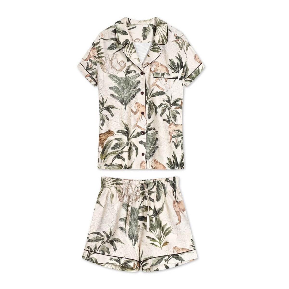 Piżama Dżungla krótka M