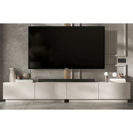 Szafka RTV Loft Stojąca / Wisząca Komoda RTV Kaszmir Mat 240 cm