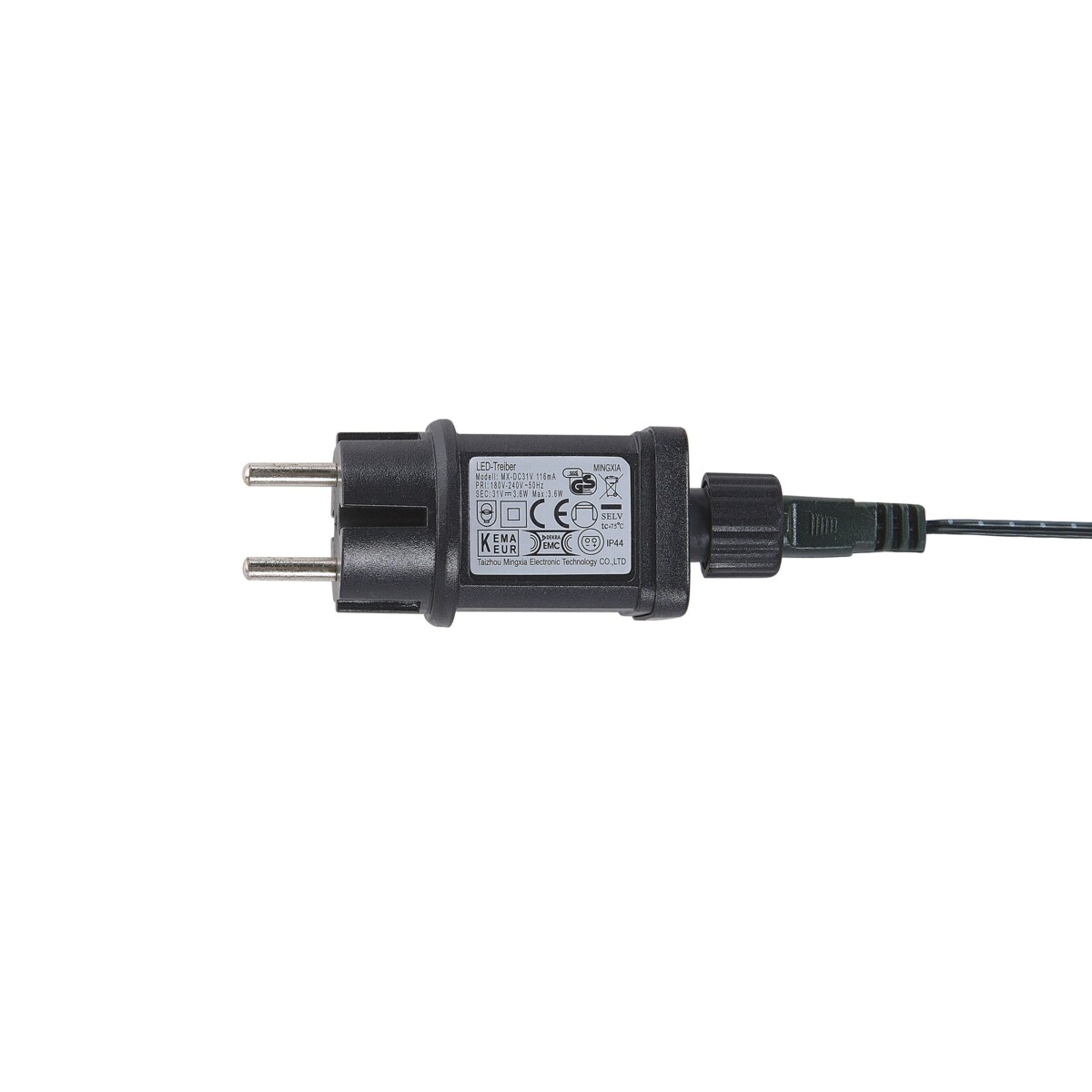 Sztuczna choinka ze światełkami 180 cm zielona JACINTO