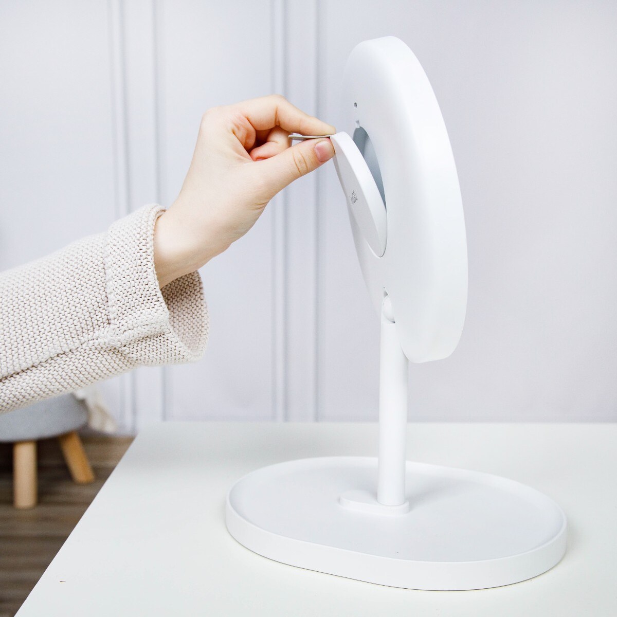 INNOGIO GIOPERFECT DIAMOND GLOW LUSTERKO KOSMETYCZNE Z PODŚWIETLENIEM LED