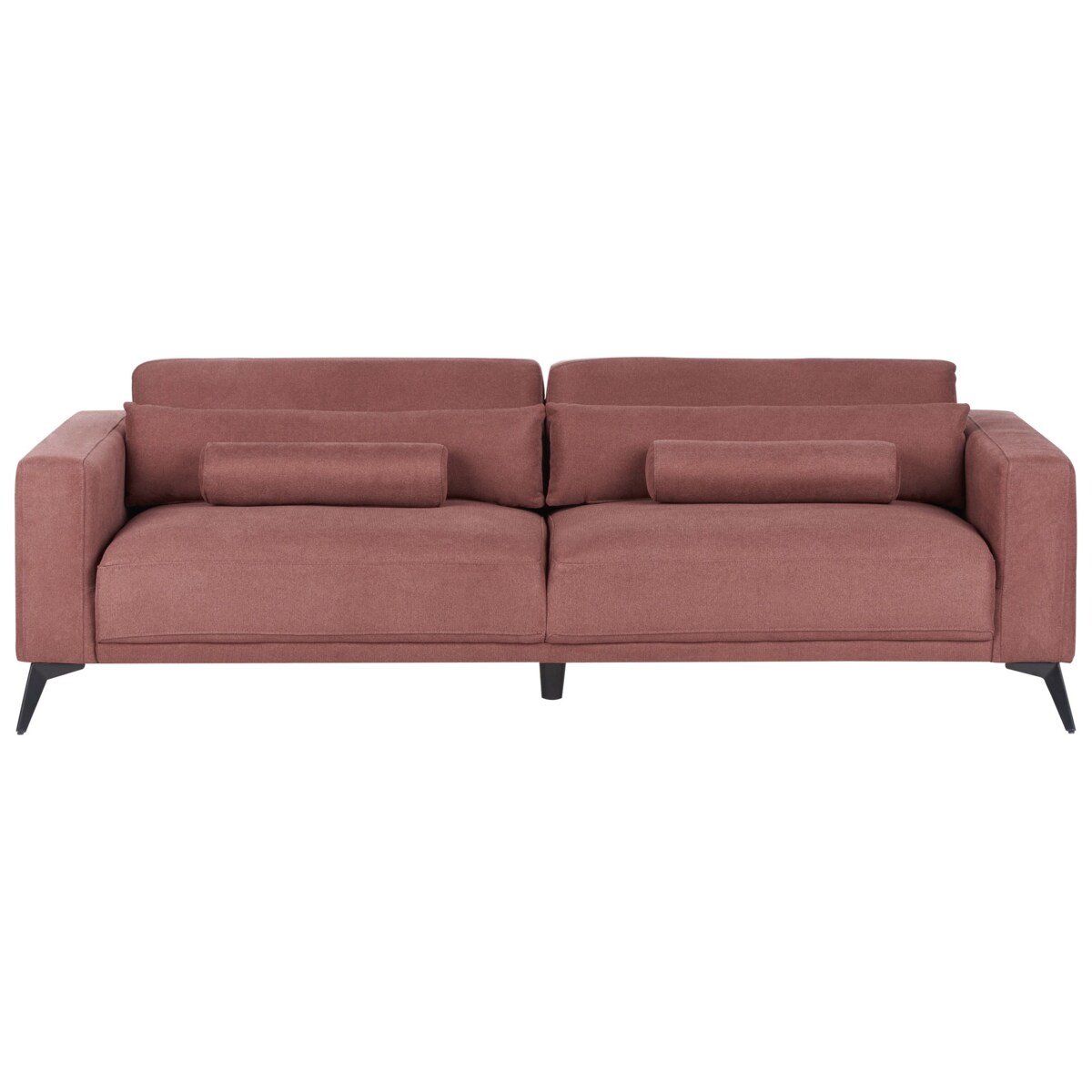 Sofa 3-osobowa burgundowa ANGE