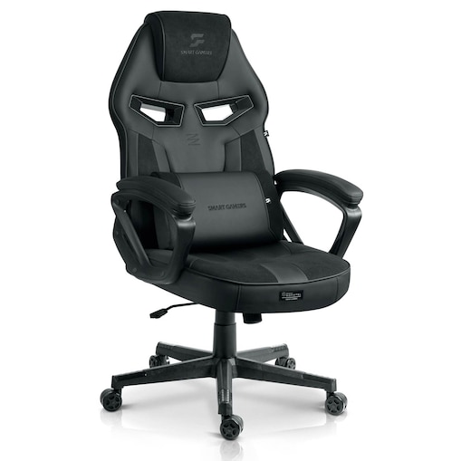Fotel gamingowy obrotowy dla gracza Sofotel Furon czarny