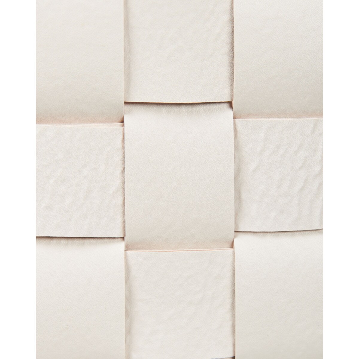 Zestaw 2 koszy z ekoskóry kremowy SIPPAR