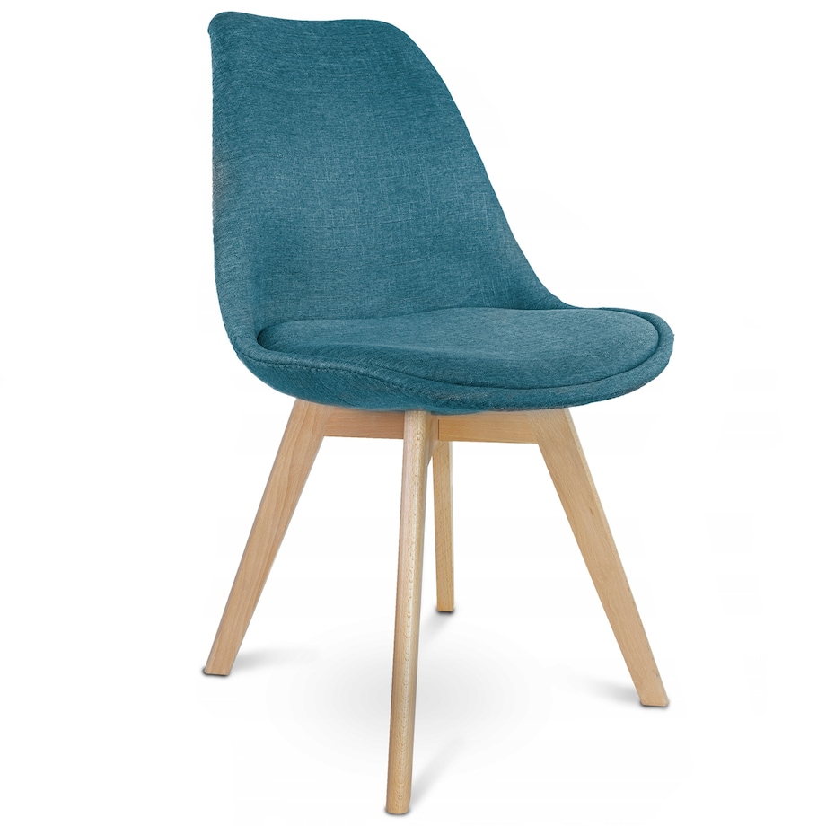 Krzesło tapicerowane materiałowe ALTA marine