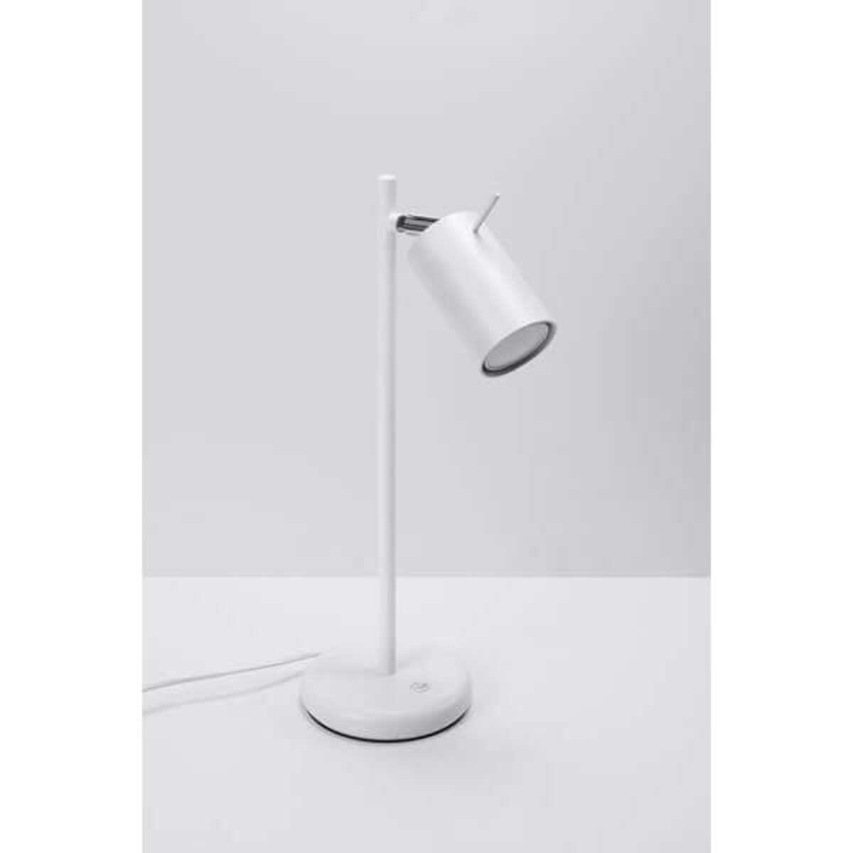 Lampa biurkowa RING biała