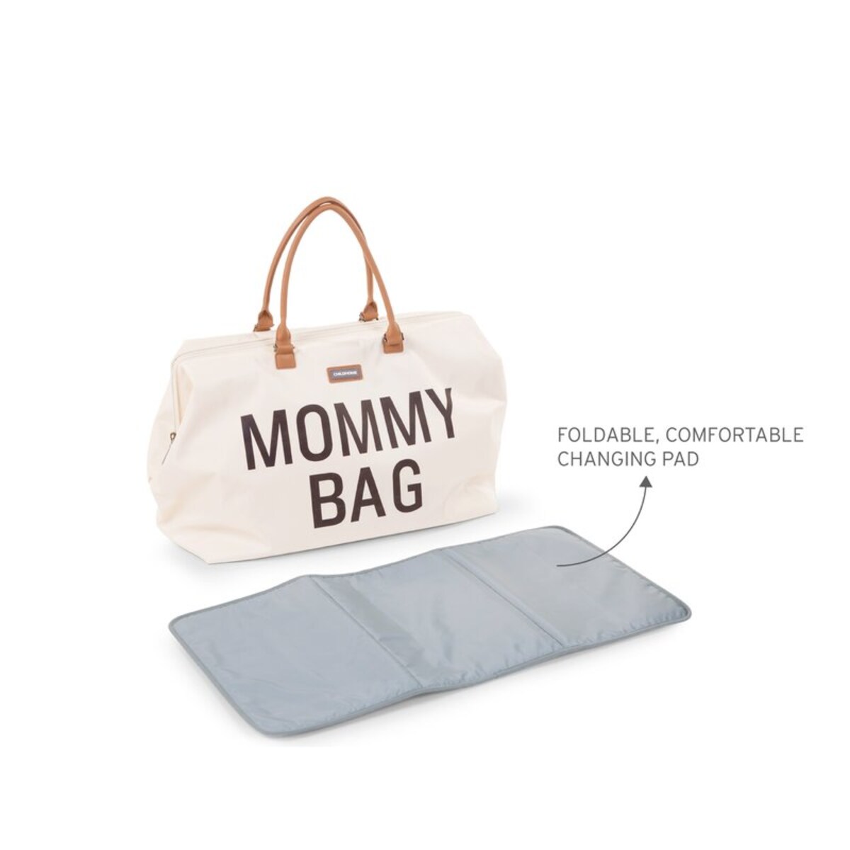 Childhome Torba Mommy Bag Kremowa