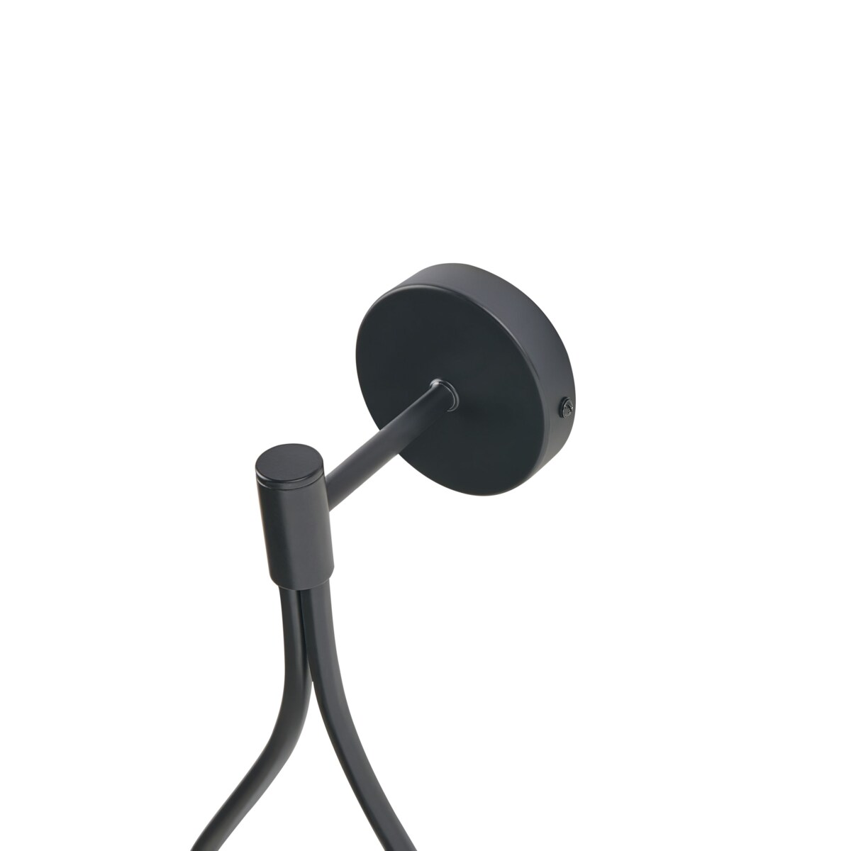 Lampa ścienna AUROUE Metal Czarny