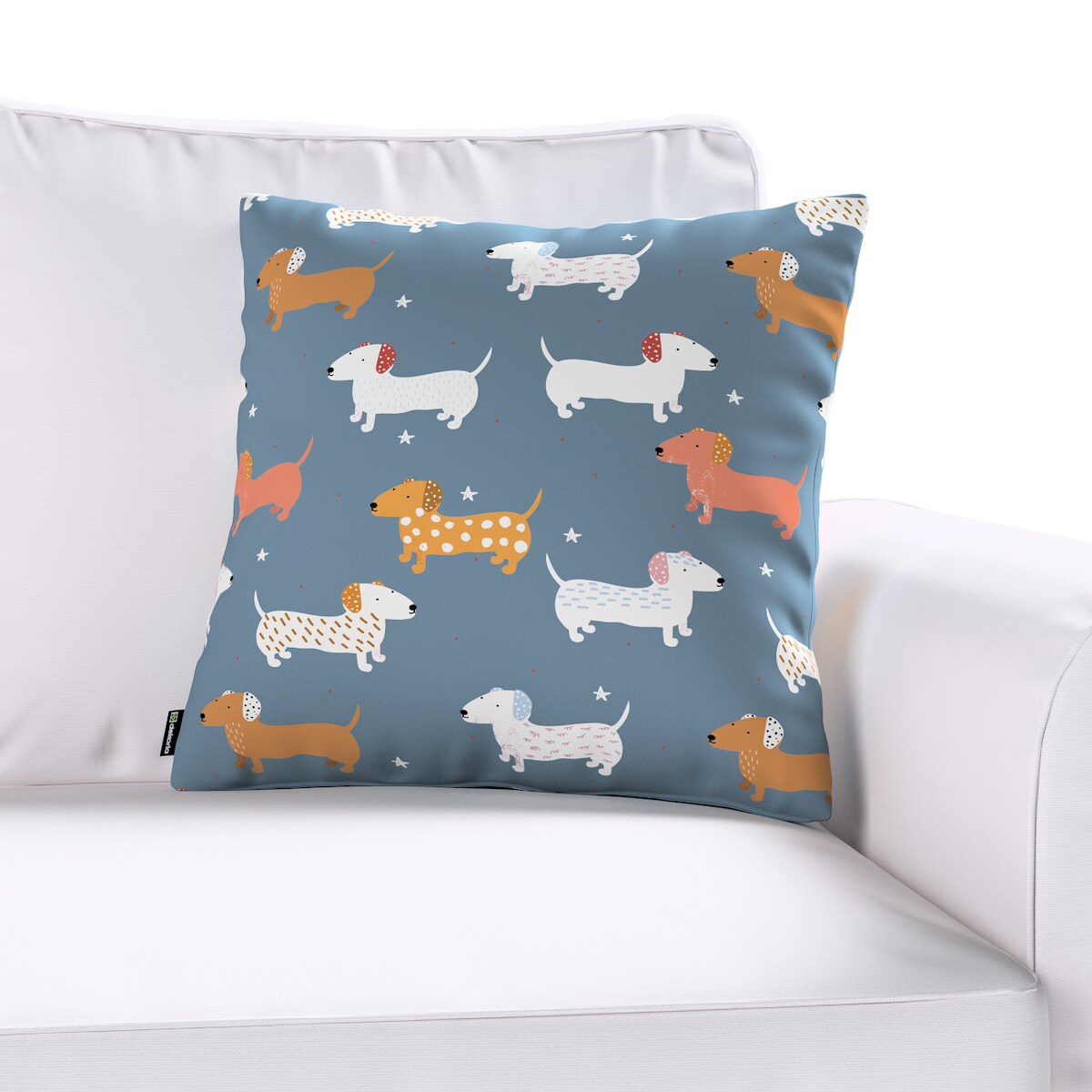 Poszewka Milly 50x50 niebieski