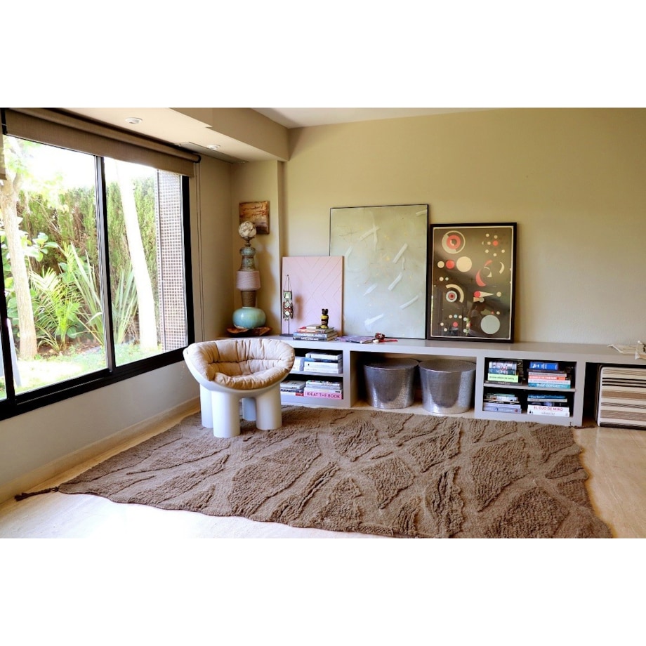 Dywan wełniany Enkang Acacia Wood 170x240 cm Lorena Canals