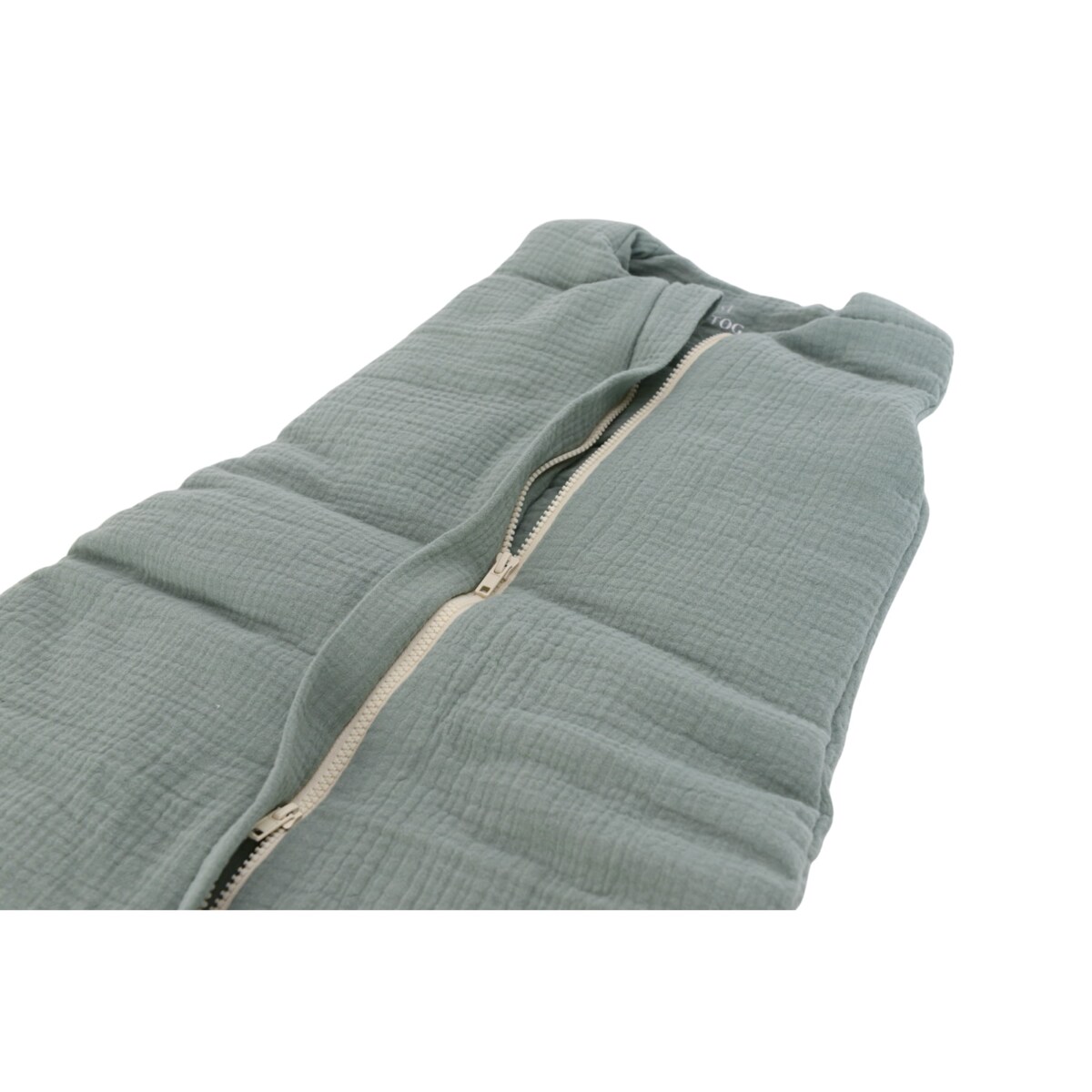 Śpiworek muślinowy do spania - boho zieleń M 2.5 (TOG)