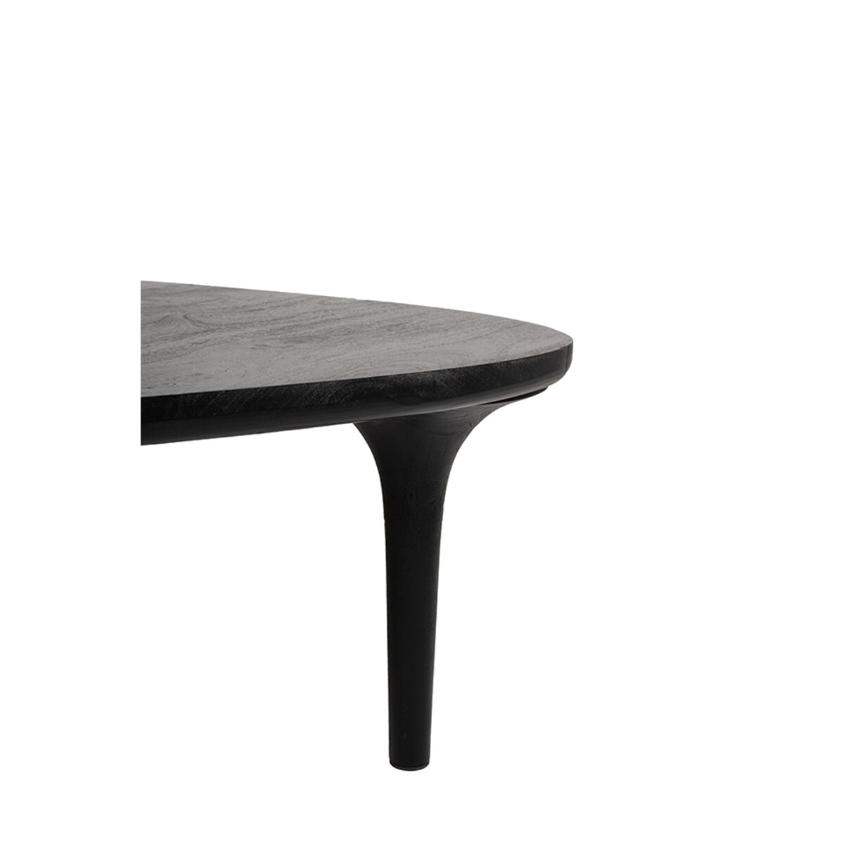 MaMaison stolik kawowy LAMINAR czarny / drewno