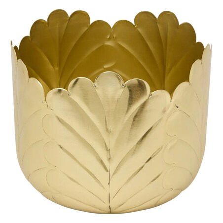 Komplet dwóch złotych osłonek, złote 21x18 cm, Belli