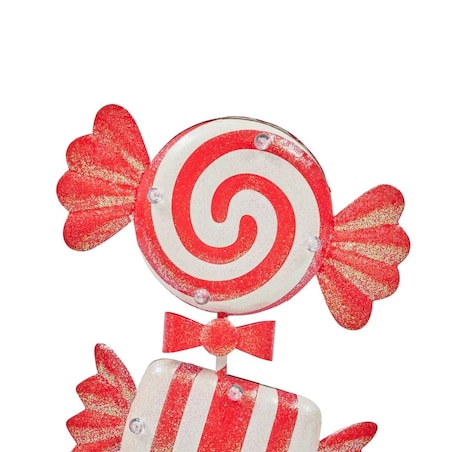 Dekoracja świąteczna - cukierki LED 90 cm, Bonbons