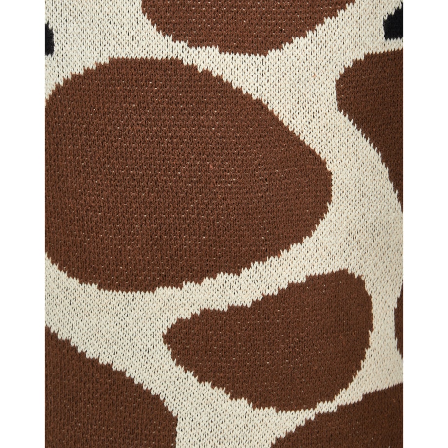 Zestaw 2 koszy bawełnianych beżowo-brązowy POMANG