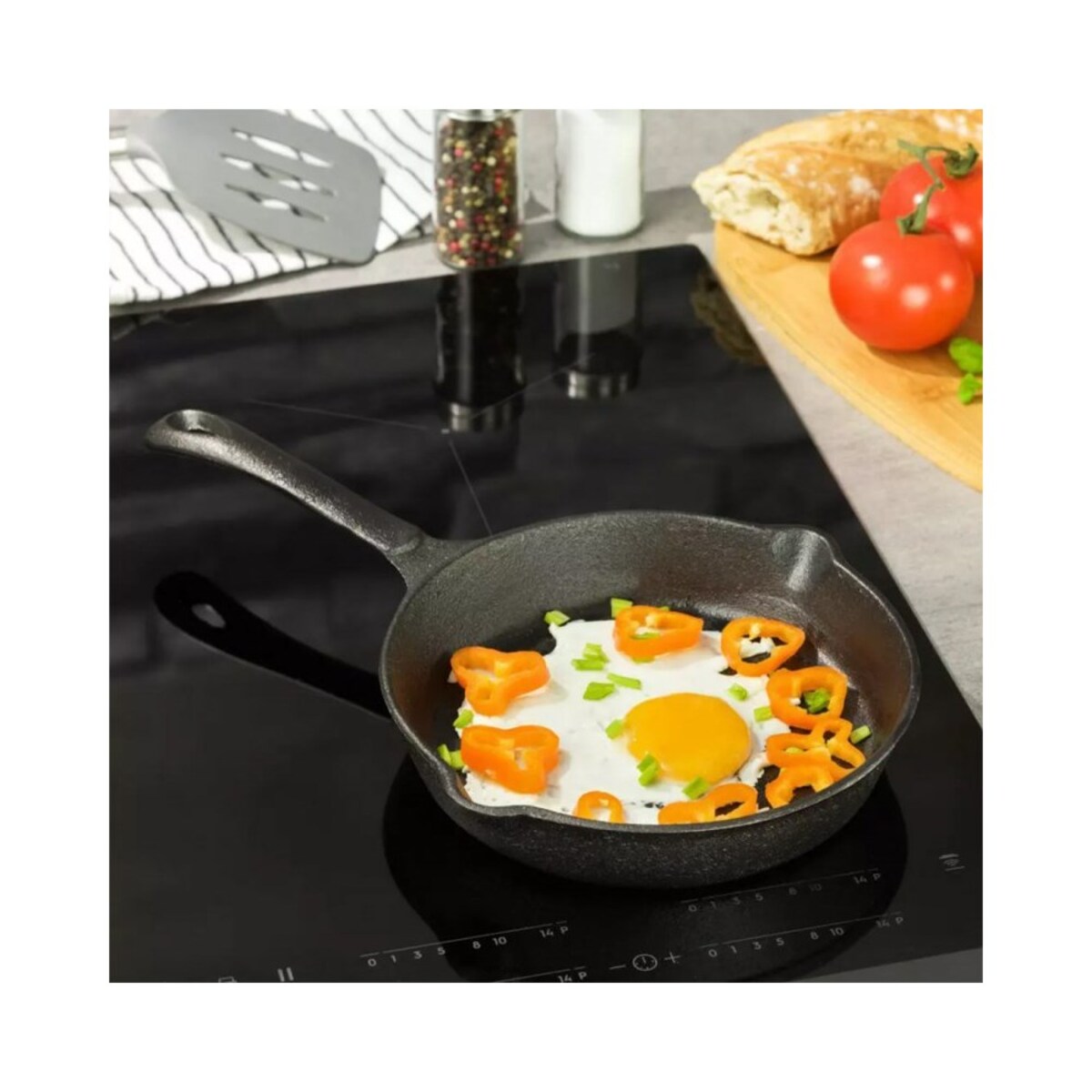 Kinghoff patelnia żeliwna 26cm 31394